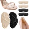 Almohadillas de Gel Engrosadas para Metatarso, Plantillas para Tacones Altos, Almohadillas de Media Talla, Almohadillas Antideslizantes para Talón, Pegatinas Antirozaduras para Talón, Almohadillas de Media Talla