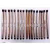 Venta al por mayor directa de fábrica tubo de aluminio único doble pincel para sombras de ojos portátil un pincel multiusos Pincel Halo sin regateo disponible