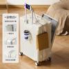 Mala de Viagem com Abertura Frontal para Mulheres 20 polegadas Embarque Multifuncional Nova Caixa com Senha Mala com Estrutura de Alumínio Mala Trolley Durável