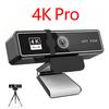 Nova Câmera de Vídeo 4K HD Rede Classe Ao Vivo Câmera USB Microfone Câmera de Computador