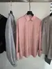 [Recomendación Destacada] Yuran 26 Nueva Colección Primavera/Verano Marca de Moda Camisa Oversize de Algodón de Alto Hilo Simple Holgada con Manga de Dobladillo