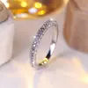 Anillo de Banda Tallado Vintage Rongxing para Comercio Transfronterizo, Disponible en Múltiples Colores de Piedra, Anillo Apilable y Combinable para Mujer