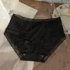 Ropa Interior de Encaje para Niñas, Sexy para Mujer de Verano Delgada de Cintura Media Cómoda con Entrepierna de Algodón Puro Ropa Interior Sin Costuras para Mujer