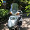 Coche musculoso Wolf adecuado para Honda Xi Zhi WH125T parabrisas parabrisas parabrisas delantero parabrisas parabrisas pedal modificación