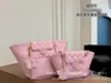Bolso Tote Acolchado Estilo Nuevo Inspirado en Chanel para Mujer, Bolso Cruzado de Cadena Moderno y Versátil con Apariencia de Alta Gama y Gran Capacidad