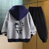 Conjunto Elegante de Dos Piezas con Sudadera Nezha de Manga Larga para Niños, Primavera y Otoño 2026, Nuevo y de Moda, para Niños Mayores