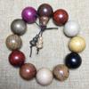 Pulsera de cuentas multi-tesoro al por mayor de fábrica 2.0 cuentas de sándalo rosario 108 pulsera una variedad de materiales decoración Wen play
