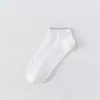 Medias de cristal para niños verano Joker finas Medias de margarita calcetines de barco bajos calcetines invisibles de tubo para mujer moda