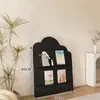 Estantería Minimalista Nórdica Ins de Pie Estante de Pared para Exhibir Libros y Periódicos Estante de Almacenamiento para Revistas Libros Ilustrados Revistas de Celebridades de Internet Vintage