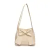 Bolso Cruzado de Hombro Único para Mujer, Estilo Nuevo Primavera y Verano, Gran Capacidad, Moda Transfronteriza, Versátil Bolso Cruzado con Lazo, Bolso Femenino para el Trabajo