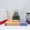 Lámpara de Mesa de Lujo Ligero de Bambú Nanzhu, Estilo Ins Creativo de Gama Alta Decorativa Recargable para Dormitorio Pequeña Lámpara de Mesa, Creativa Transfronteriza para Dormitorio