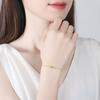 Pulseira de prata 925 PAG & MAG para menina com zircônia incrustada de fábrica joias simples moda comércio exterior atacado transfronteiriço