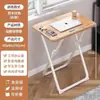 Mesa de Computador, Mesa Simples Dobrável, Mesa para Home Office, Mesa de Estudo para Quarto, Mesa Pequena para Dormitório Sem Instalação