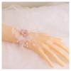 Flor de Muñeca Coreana para Novia, Hermoso y Súper Hada Flor de Orquídea Pulsera de Flor para Mano, Regalo de Boda, Grupo de Damas de Honor Hermanas