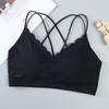 Ropa interior fina de seda de hielo de verano sin marcas para mujer, de una pieza, sin aro de acero, interior anti-deslizante, tipo tubo ligero, sujetador para la espalda hermosa de niñas
