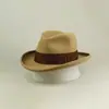 Chapéu de Lã Decorativo de Ovelha com Fita Quente Transfronteiriça Moda Europeia e Americana Chapéu Superior de Cor Sólida