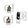Estilhaço de Aço Inoxidável Hardware de Bateria 18650 Processamento Carregador Cobre Fósforo Condutivo Material de Cobre Fósforo Galvanizado