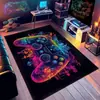 Tapete de Chão Resistente à Sujeira e Fácil de Cuidar para Sala de Estar, Sofá, Quarto de E-sports, Manípulo de Máquina de Jogo Americana Amazon Temu