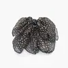Douyin Boutique de Industria Pesada Estampado de Leopardo Lazo Grande Pinza de Garra Estilo Europeo y Americano Elegante Estilo Juvenil Pinza para el Cabello Accesorios para el Cabello Adornos para la Cabeza