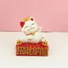 Soporte para Teléfono Gato de la Suerte Resina Logo Personalizado Gato de la Fortuna Logo Personalizado Oficina Festival de Primavera Regalo del Día de San Valentín