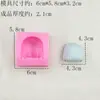 Uma Variedade de Moldes de Silicone para Cabelo de Boneca DIY Argila Moldes de Cabelo para Boneca Versão Q Moldes de Silicone para Cabelo Longo