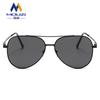 Gafas de sol de piloto para hombre, anti-ultravioleta, de gran tamaño, adelgazantes, HD, polarizadas, para conducir.