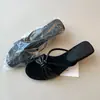 Zapatillas First Encounter Season con Lazo Dulce para Mujer, Elegantes Sandalias de Exterior, Cuña Vintage de Gamuza, Sandalias de Estilo Juvenil