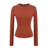 25088-Camiseta Sexy de Manga Larga con Cremallera de Moda Estilo Europeo y Americano para Mujer 2025 Nueva Sexy Efecto Adelgazante Camiseta Interior Top