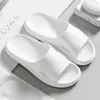 2024 Nuevas Pantuflas de Suela Gruesa para Mujer para Casa Baño Parejas Verano No Apestosas Simples para Casa Suela Suave Eva