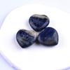 Pedra Natural Mais Vendida Transfronteiriça 30*12 Coração Cristal Rosa Não Poroso Acessórios Brinquedo Arqueológico Coração DIY Pequeno Presente