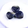 Pedra Natural 30*12mm em Formato de Coração Pedra Bruta Sem Furos Cristal Rosa Pedras Preciosas Acessórios Formato de Coração Enfeites DIY Pequenos Presentes