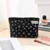 25 Años Nuevo Estilo K Simple Lazo Bolsa Cosmética Gran Capacidad Portátil Viaje de Negocios Bolsa de Aseo Almacenamiento de Cosméticos