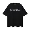 26 Nuevo Estilo Otoño e Invierno Ts Dibujo Animado Diseño de Letras Estampado Manga Corta Moda Urbana Europea y Americana Casual Media Manga para Hombres y Mujeres