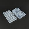 Caixa Plástica Transparente Caixa de Armazenamento para Ferramentas de Manicure Ponto Broca Caixa de Pesca Caixa de Costura Miçangas de Arroz Peças Artesanais DIY Caixa Classificadora