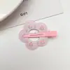Estilo K de Pinza para el Cabello de Dibujos Animados Dopamina Linda para Mujer Celebridad de Internet Elegante Gama Alta Pinza Lateral para el Cabello Accesorios para el Cabello Dulces de Verano