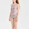 Traje de Baño de una Pieza de Natación de Competición para Mujer 2026 Modelo Nuevo para Piscinas, Versión para Adultos, Resistente al Cloro, Traje de Baño de Alta Gama y Impresionante