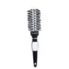 Venta Directa de Fábrica Peine Cerámico Conductor Térmico para Alisar y Ondular Tubo de Aluminio Peine Redondo Cerdas de Jabalí Peine Anti-Estático para Peinar