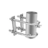 Suporte Grande para Guarda-chuva Toldo Triciclo Metal Suporte Grande para Guarda-chuva Suporte à Prova de Vento Tubo Haste Fixação Toldo