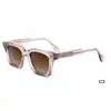 Nuevas Gafas de Sol Cuadradas Simples de Moda Sensación de Alta Gama Gafas de Sol con Protección UV Retro Polarizadas Lentes de Sol de Lujo Modernos