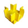 Conectores Moldeados de Fibra de Vidrio para Plataformas de Operación, Componentes Ligeros de Fijación para Escaleras, Perfiles de Base Redondos Cuadrados de 50 mm