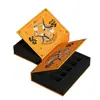 Caja de Regalo para Empaque de Nido de Pájaro Papel Táctil de Alta Gama Personalizado Impresión Proceso UV Forma de Libro Plegable Lateral Cartón Personalizado Lote