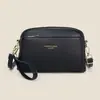 2026 Nuevo Bolso de Mujer de Cuero Suave con Patrón de Lichi Bolso Retro Boston de Hombro Cruzado Bolso Grande para Teléfono Bolso de Muñeca