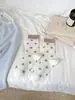 26 Calcetines Nuevos de Primavera y Verano para Mujer, Lunares Grandes, Bloques de Color Simples, Calcetines Sin Costuras, Calcetines Caídos, Calcetines de Media Pantorrilla