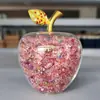 Nueva manzana de cristal de alta gama para Navidad Nochebuena regalo creativo para niñas niños y niñas novias Ping An Guo