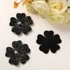 Moda Estilo Escuro High-End Flor de Strass Acessórios DIY Presilhas de Cabelo Decorações para Sapatos Acessórios para Chapéu Materiais Atacado
