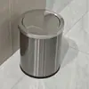 Venta al por mayor de cubos de basura de acero inoxidable para hoteles, habitaciones de huéspedes, cubos de basura de gran capacidad para casas de huéspedes, baños y uso doméstico.