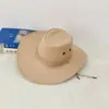 Fábrica de Chapéus de Cowboy Ocidental Atacado Chapéus de Sol de Aba Larga Chapéus de Turista para Praia e Pastagem Chapéus de Cowboy