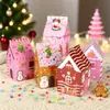 Cajas de Regalo de la Serie Navideña Creativa, Cajas de Colores Navideños, Cajas Simples de Almacenamiento de Regalos para Fiestas Diarias, Cajas de Regalo