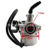 Carburador GOOFIT PZ19 con filtro de aire compatible con vehículos todoterreno ATV y scooter de 50 cc a 125 cc.