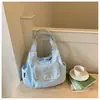 Bolso de Hombro de Tela Oxford con Lunares de Moda para Mujer 2026 Nuevo de Gran Capacidad Casual para Viajes Diarios